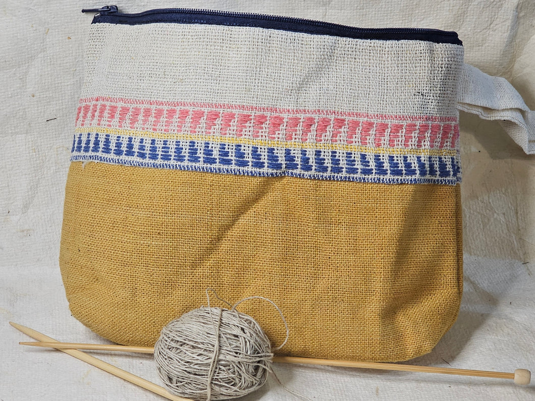 Zip Pouch Yellow